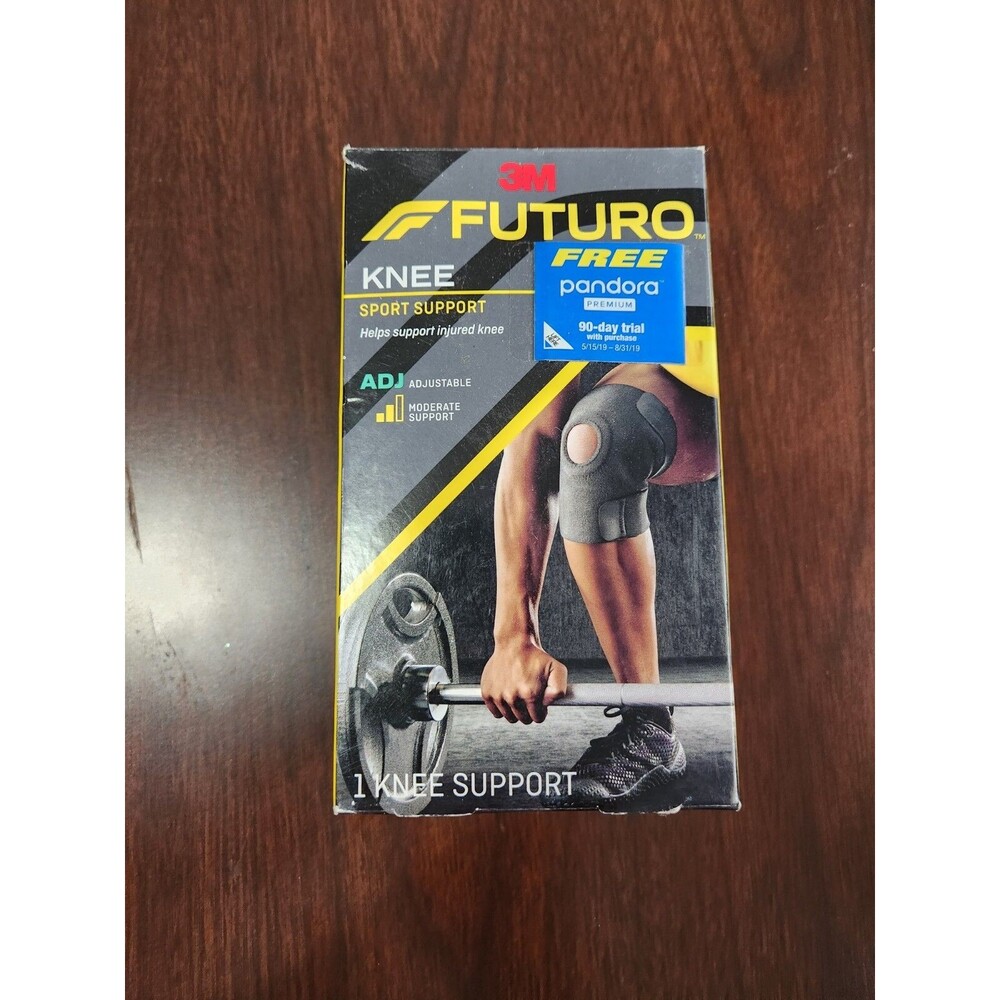 3m Knee Sport Support Adjustable Moderate Support New Open Box